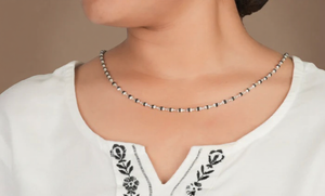 Tulsi Mala Silver