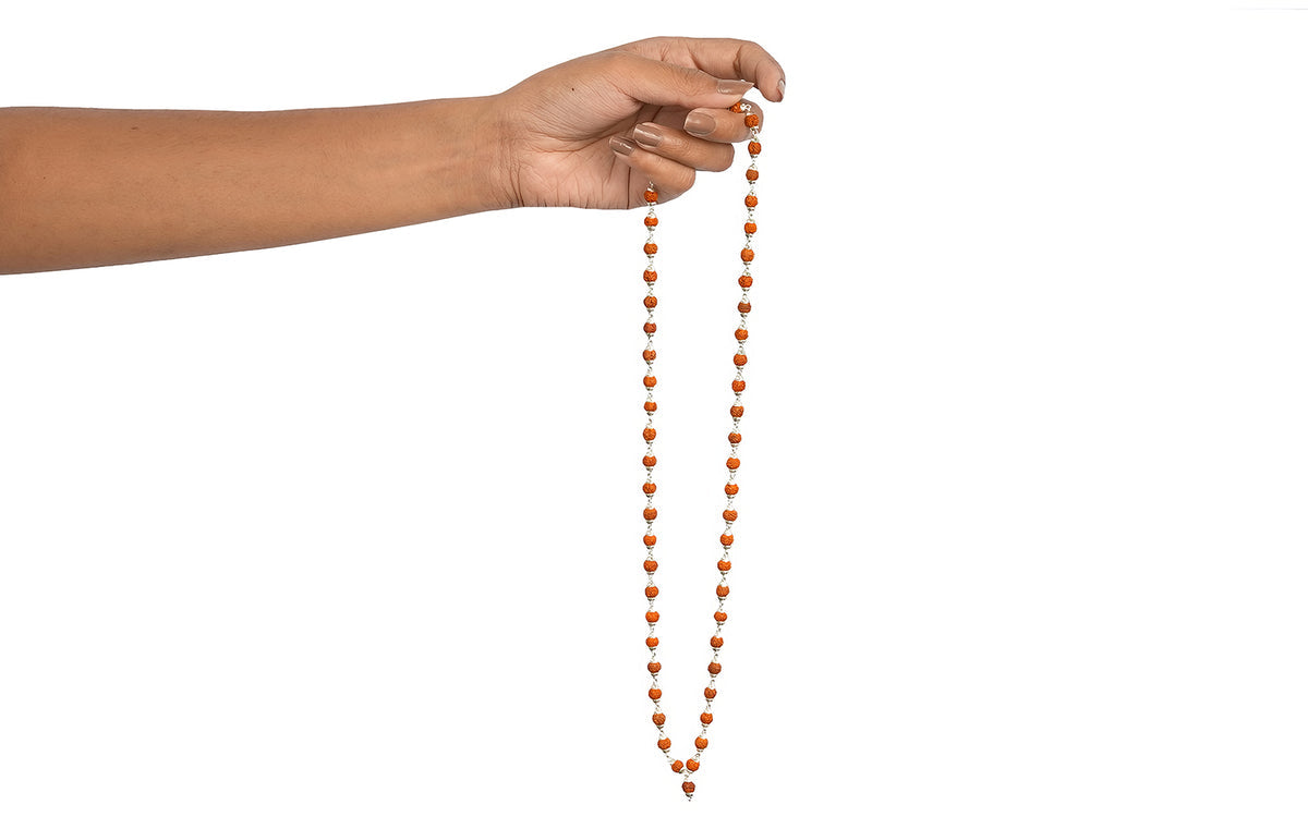 Siddh 5 Mukhi Rudraksha Mala