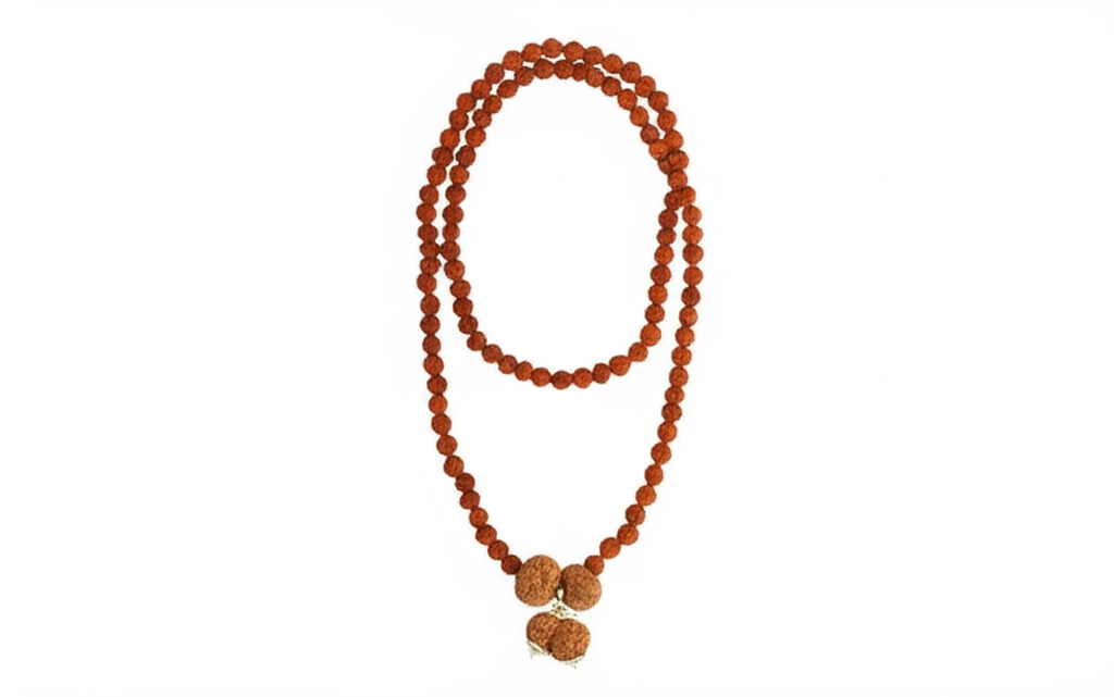 Prem Vriddhi Mala - 6 Mukhi, 7 Mukhi and Gauri Shankar Rudraksha (AB)