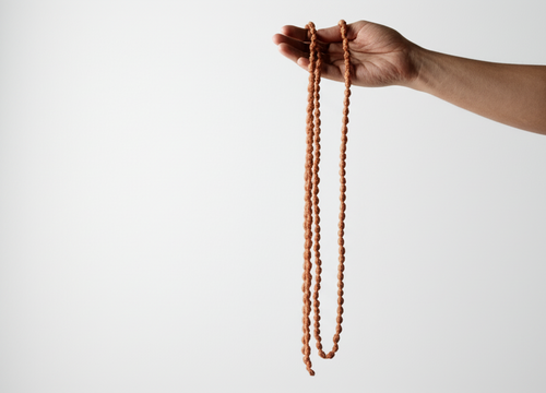 3 Mukhi Japa Rudraksha Mala
