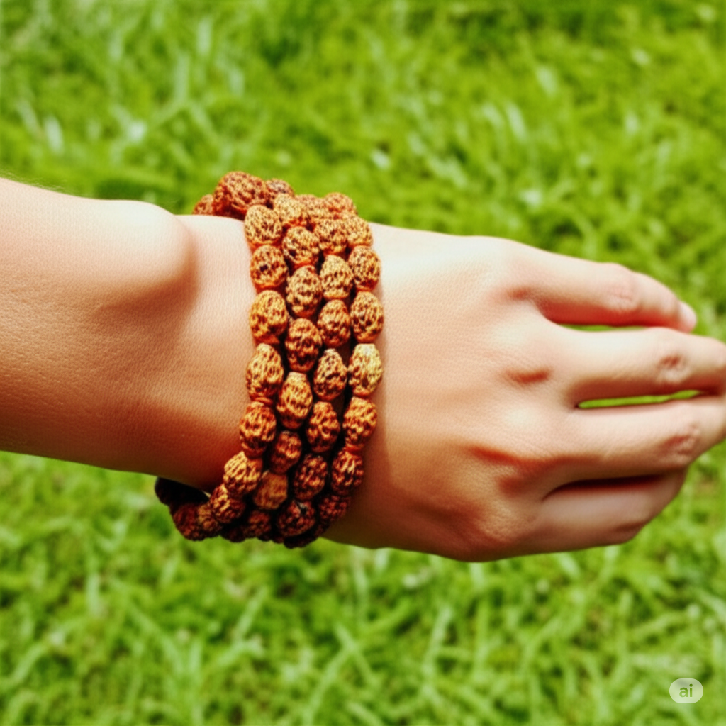 2 Mukhi Japa Rudraksha Mala