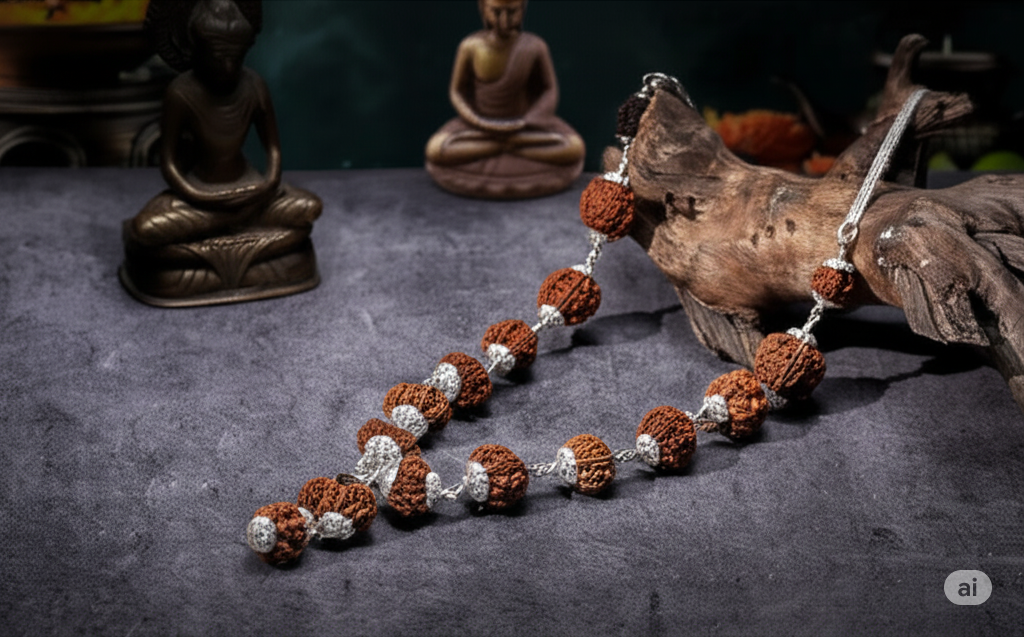 1-14 Mukhi Rudraksha Mala (Siddha Mala) (Nepali)