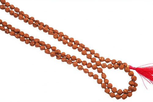 3 Mukhi Japa Rudraksha Mala