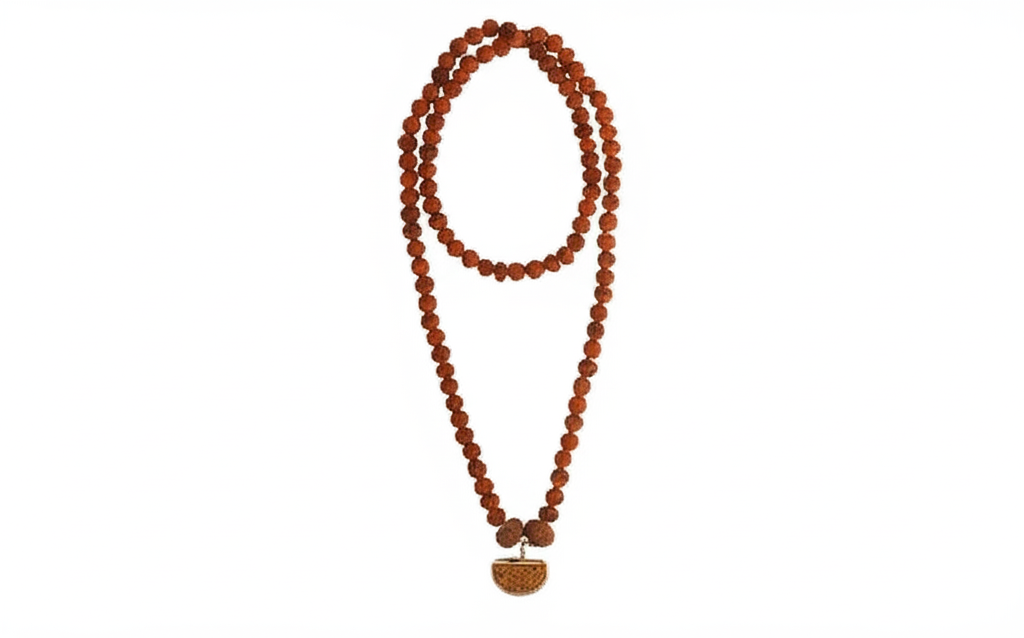 Dhanlaxmi Vriddhi Mala - 1 Mukhi and 9 Mukhi Rudraksha
