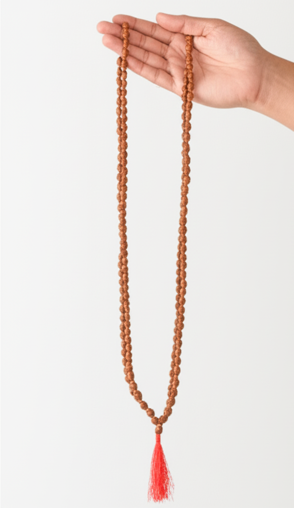 3 Mukhi Japa Rudraksha Mala