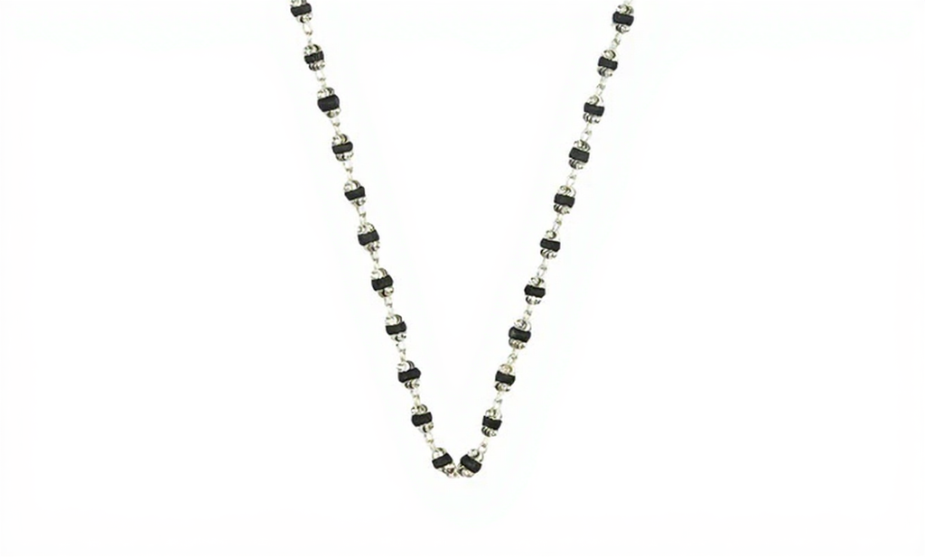 Tulsi Mala Silver