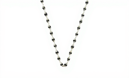 Tulsi Mala Silver