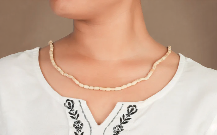 Ultra Wide Tulsi Kanthi Mala